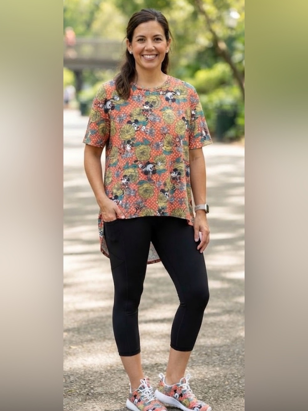LulaRoe Irma Disney Themed Size XS